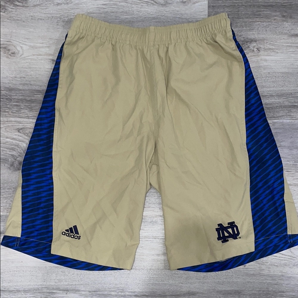 Adidas Norte Dame Athletic Shorts